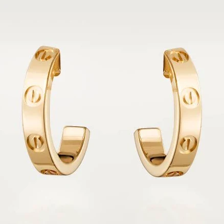 LOVE hoop Earrings