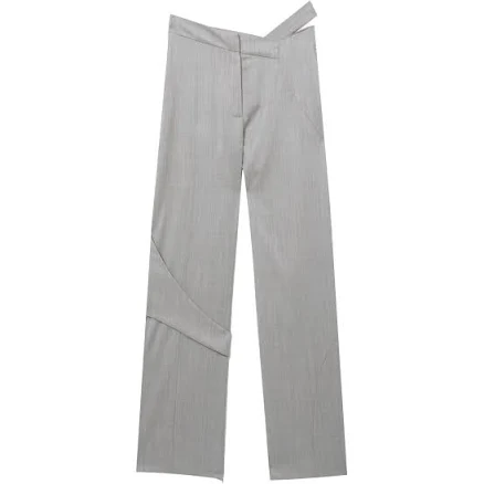 Heliot Women's Emil Wool Asymmetric Trousers