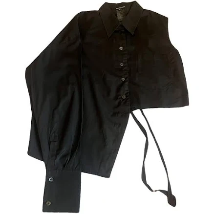 Ann Demeulemeester Asymmetric Cotton Shirt
