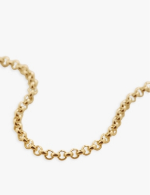 Vintage Chain 18ct recycled gold-plated vermeil sterling-silver bracelet