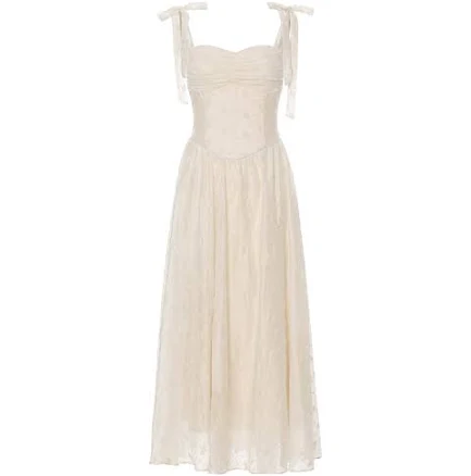SinceThen Aurora Strap Long Dress