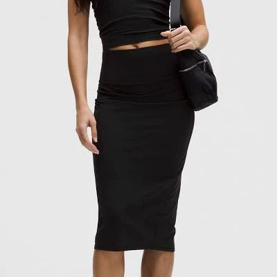 lululemon Nulu Slim-Fit High-Rise Midi Skirt