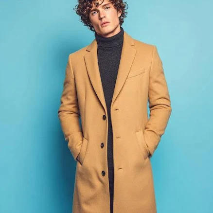 Men's Classic Wool Overcoat