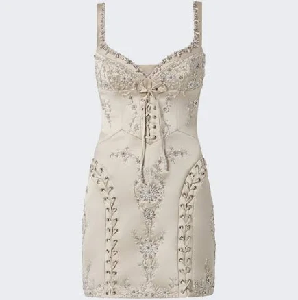 Clio Peppiatt Brigitte Mini Dress