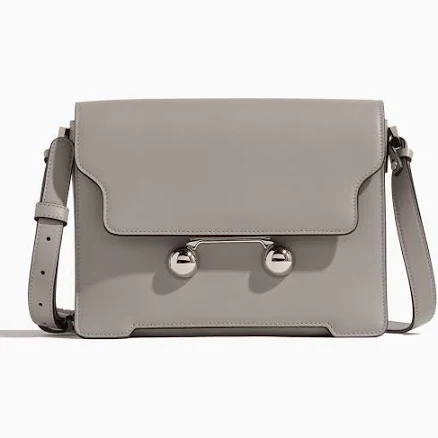 Marni - Marni Medium Trunkaroo Shoulder Bag in Atmosphere - Hampden Clothing