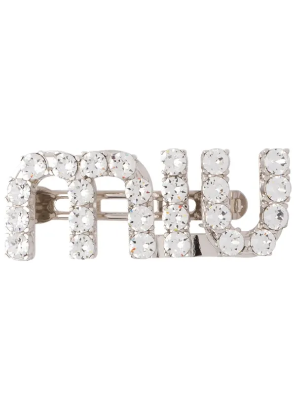 Crystal Embellished Hair Clip