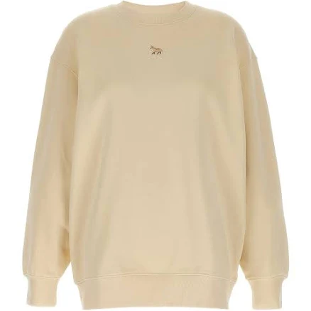 Maison Kitsuné Women's Baby Fox Patch Oversize Sweatshirt