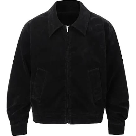 NOIR SUEDE WORK JACKET