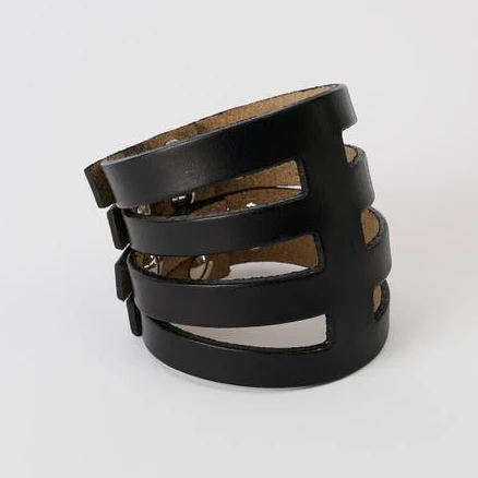 RIB Chromexcel Leather Bracelet