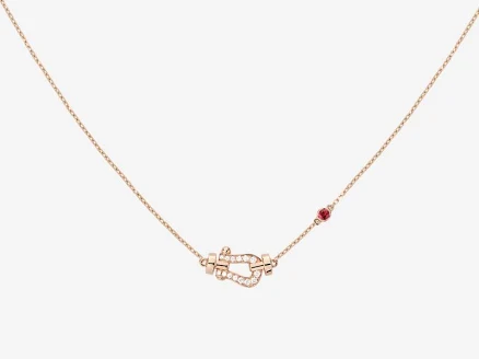 Fred Force 10 small necklace gold and diamonds