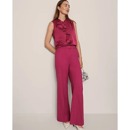 Ann Taylor Women's Tailored Wide-Leg Trouser