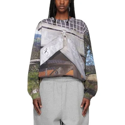 Stefan Cooke Long Sleeve Country View T-shirt