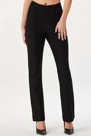 ASTR Women's Pintuck Straight-Leg Pants
