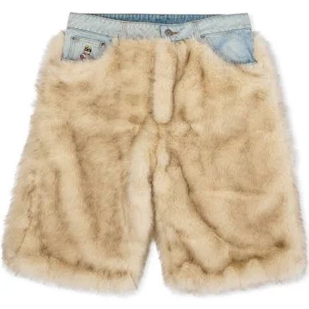 KidSuper Fur Shorts