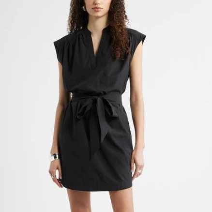 Nordstrom Sleeveless Belted Minidress