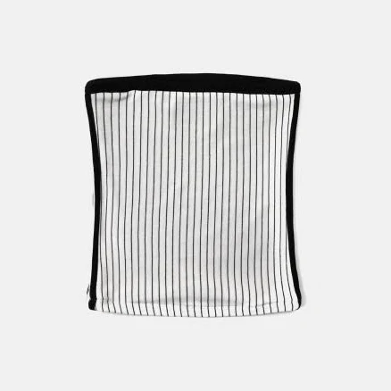 BADBLOOD Classic Logo Stripe Tube Top