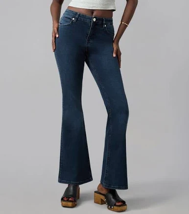 Lola Jeans Women's Alice High Rise Flare Jeans