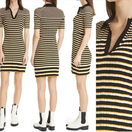 Theory Rib Polo Dress Size P (0)