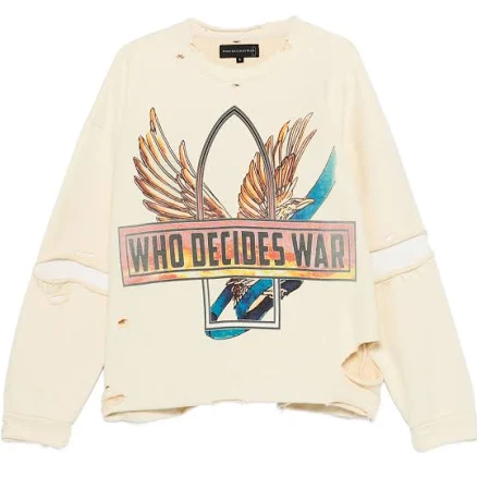 Who Decides War Distressed Ribbon Tour Shirt