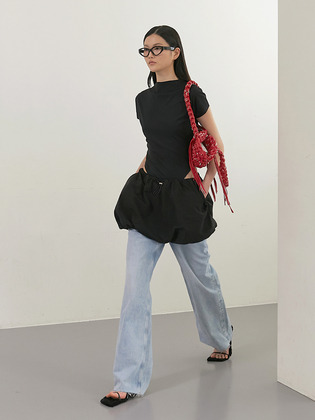 Balloon Mini Skirt