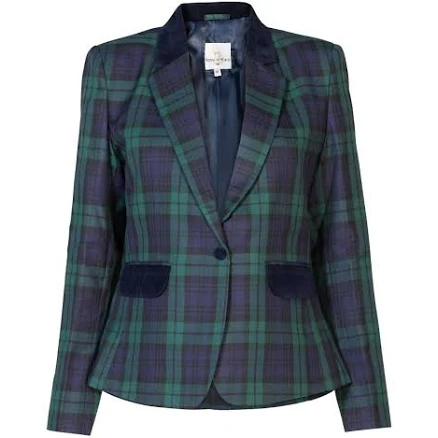 Women's Tartan Short Jacket