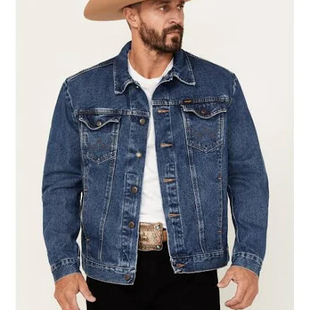 Wrangler Men's Cowboy Cut Unlined Denim Jacket