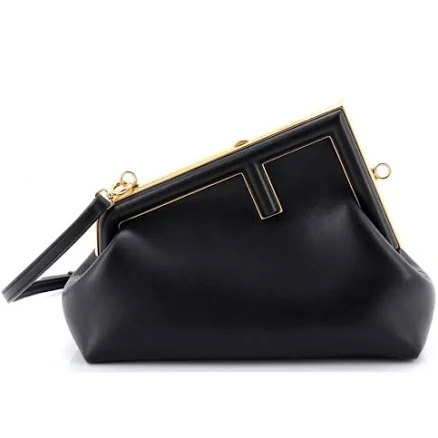 Fendi First Small Leather Clutch
