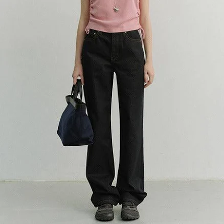 dunst Essential Straight Full Length Jeans Raw DENIM_UDPA6A2 RAW DENIM_00S