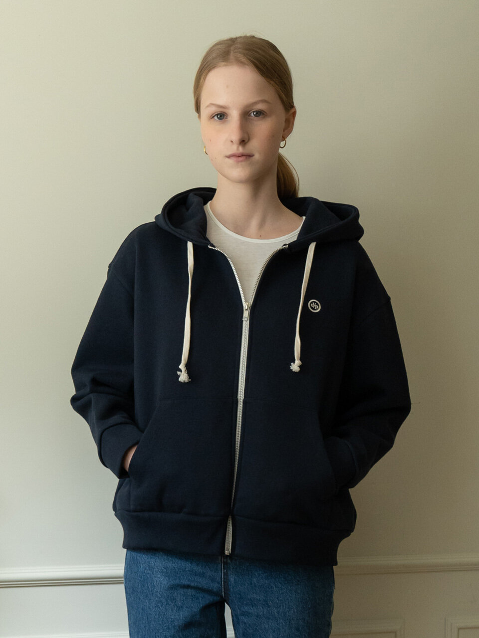 Logo Hood Zip-up