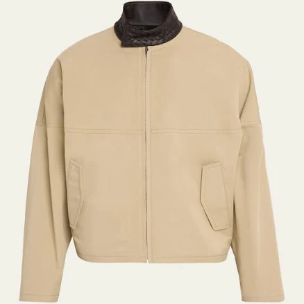 Bottega Veneta Men's Compact Cotton Jacket