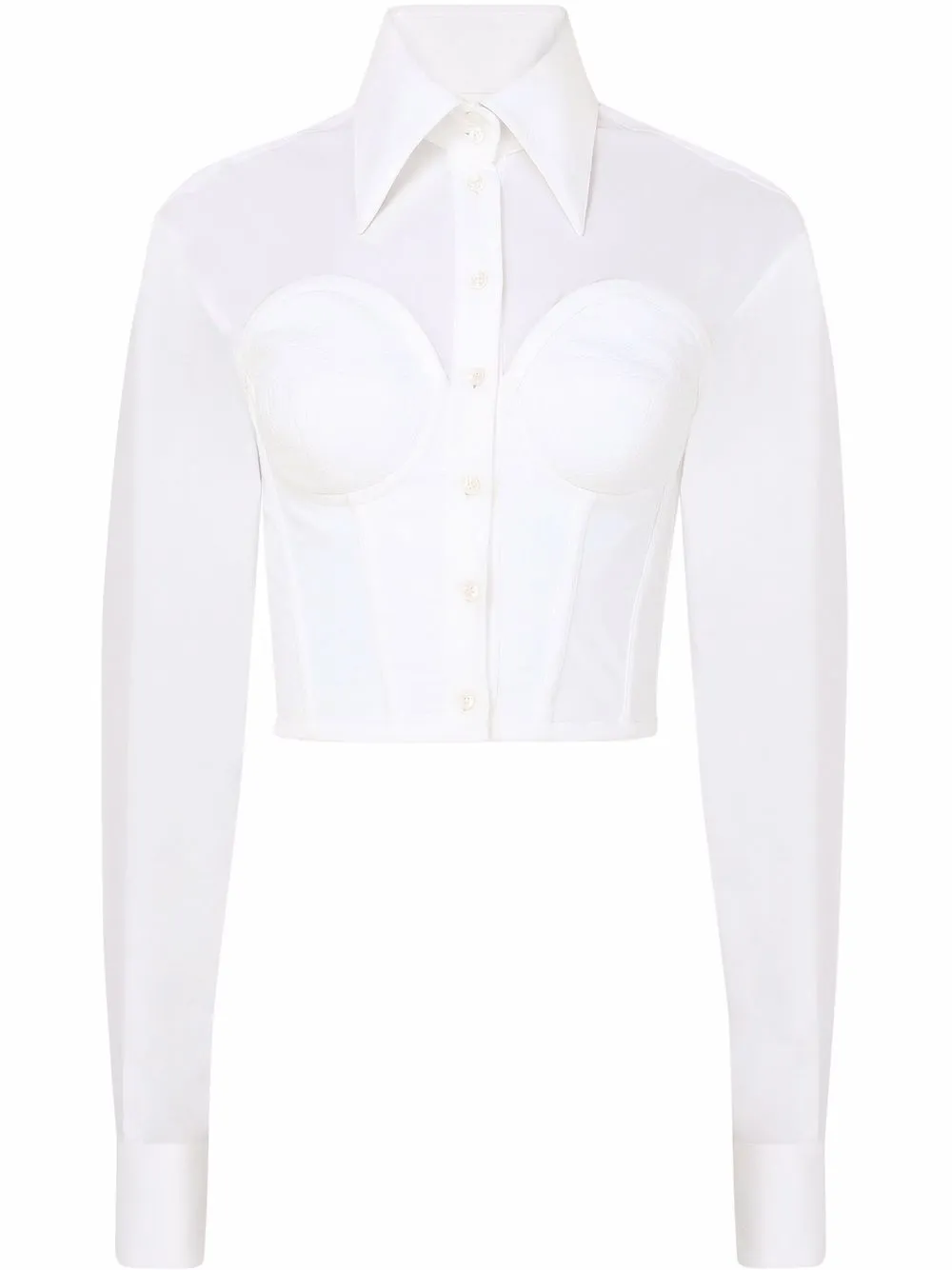Corset Buttoned Top