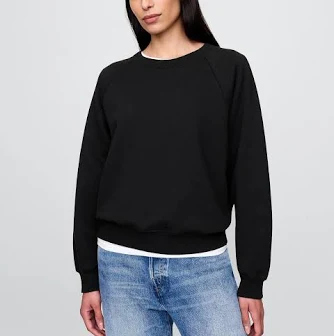 Gap Women's Vintagesoft Raglan Sweatshirt
