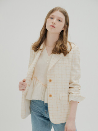 Tweed Check Jacket