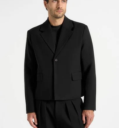 Men's Manière de Voir Tailored Cropped Blazer