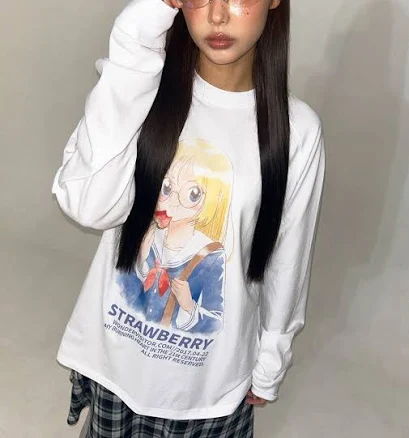 YURINA School Raglan