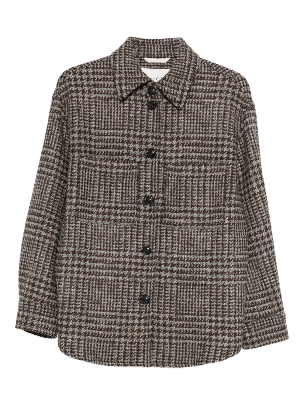 Check-pattern Overshirt