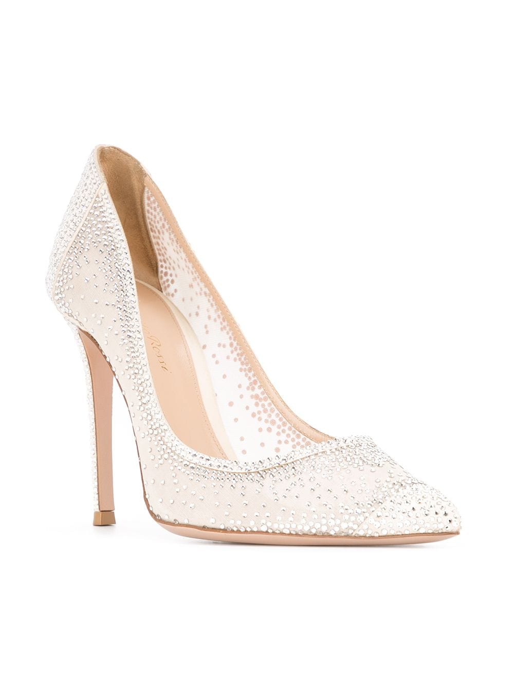 Rania Crystal-embellished Pumps