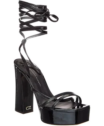 Giuseppe Zanotti Blasvegas 80 Leather Platform Sandal