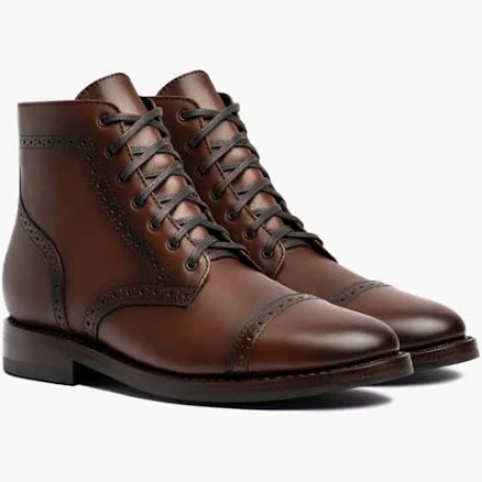 Thursday Boot Company Men's Captain Brogue Leather Lace-Up