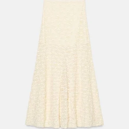 Zara Long Lace Skirt