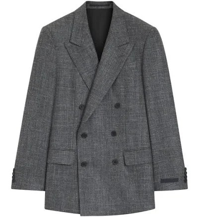 Boss Men's Wool Double-Breasted Jacket