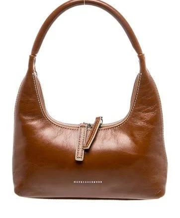 Margesherwood Women's Crinkled-Leather Shoulder Bag