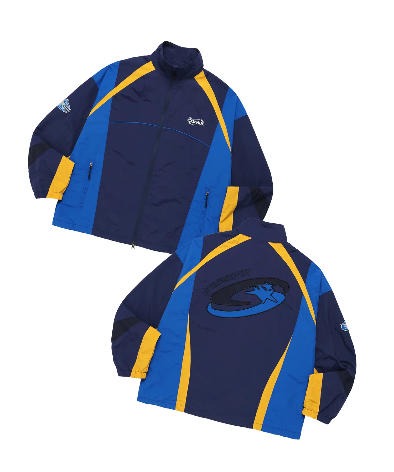 TORNADO RAGLAN WIND BREAKER BLUE