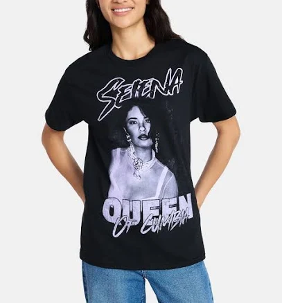 Selena Queen of Cumbia Cotton Graphic Tee