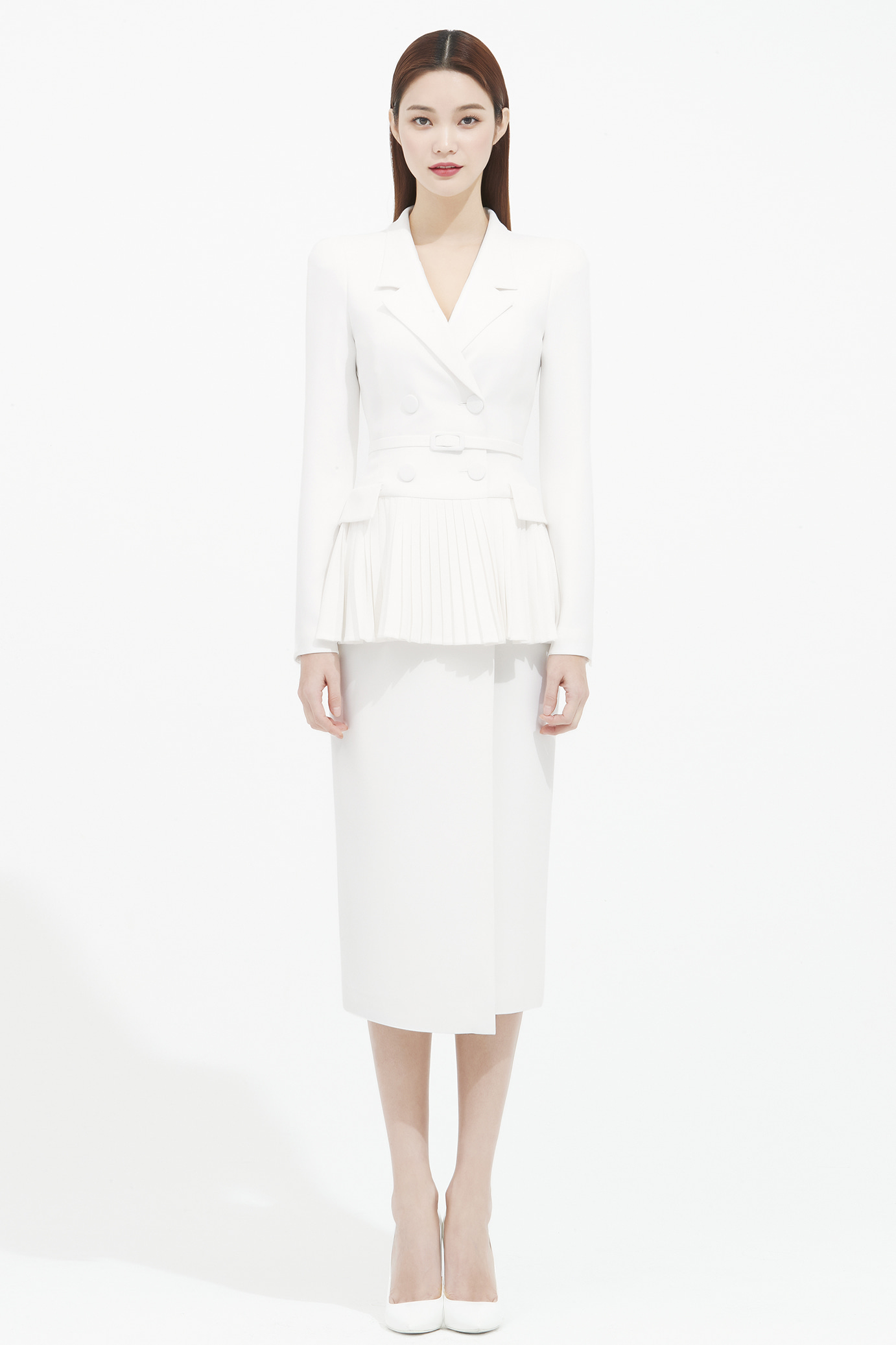 Crepe Wrap Skirt