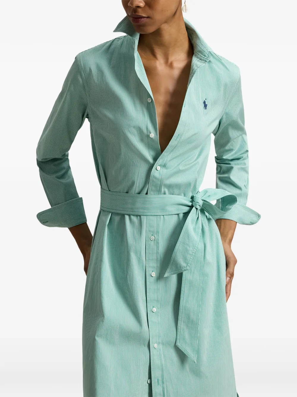 Stephanie Belted Midi Dress
