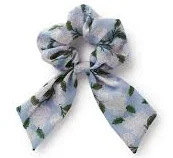 Blue Hydrangea Scrunchie