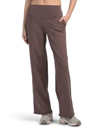 Lux Ventura Wide Waistband Straight Pants
