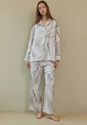 CLASSIC PAJAMA SET_gentle wave