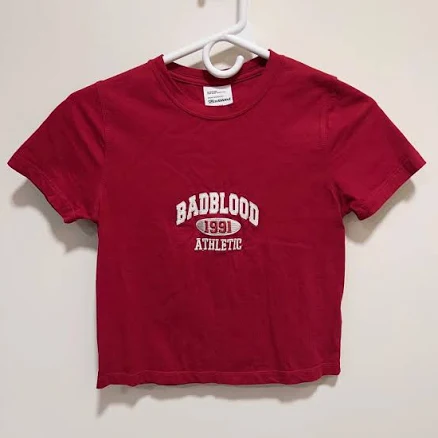 Badblood Logo Crop Top
